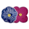 Factory direct sales of flower multi-color petal diatom mud bathroom door anti-slip and water-absorbing fabric, skin-friendly and comfortable Item Picture